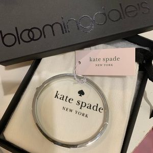 New in Box Kate Spade Set in Stone Hinge Bracelet